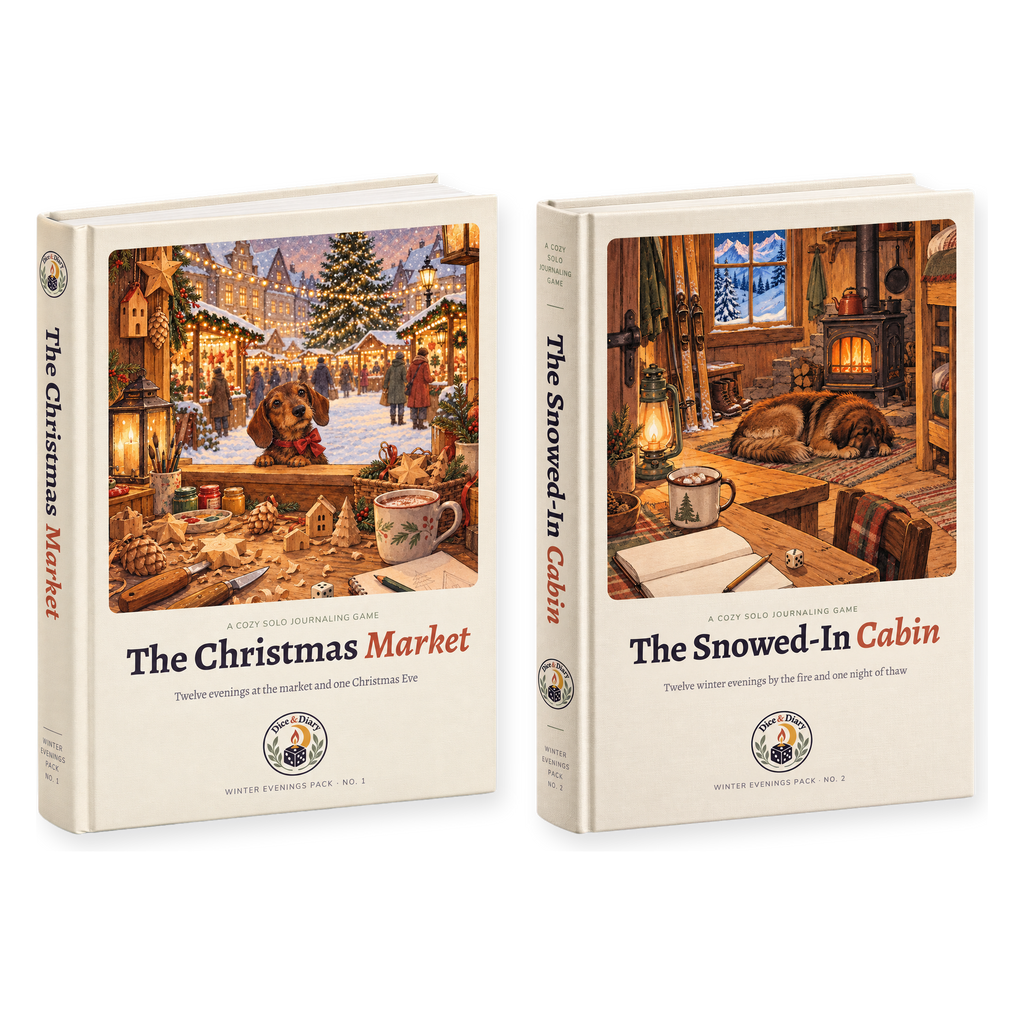 The Christmas Market and The Snowed-In Cabin game books
