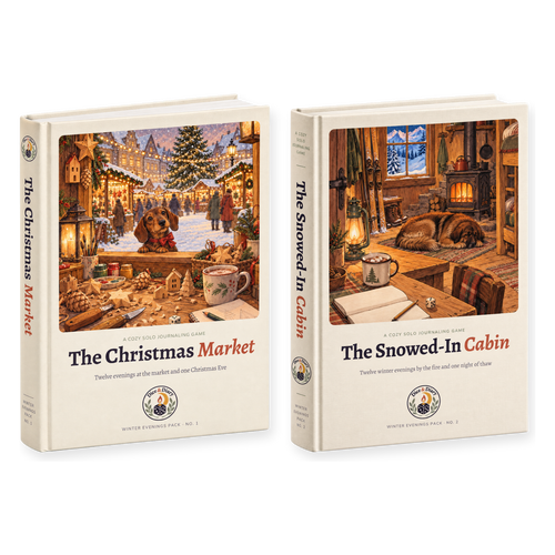 The Christmas Market and The Snowed-In Cabin game books